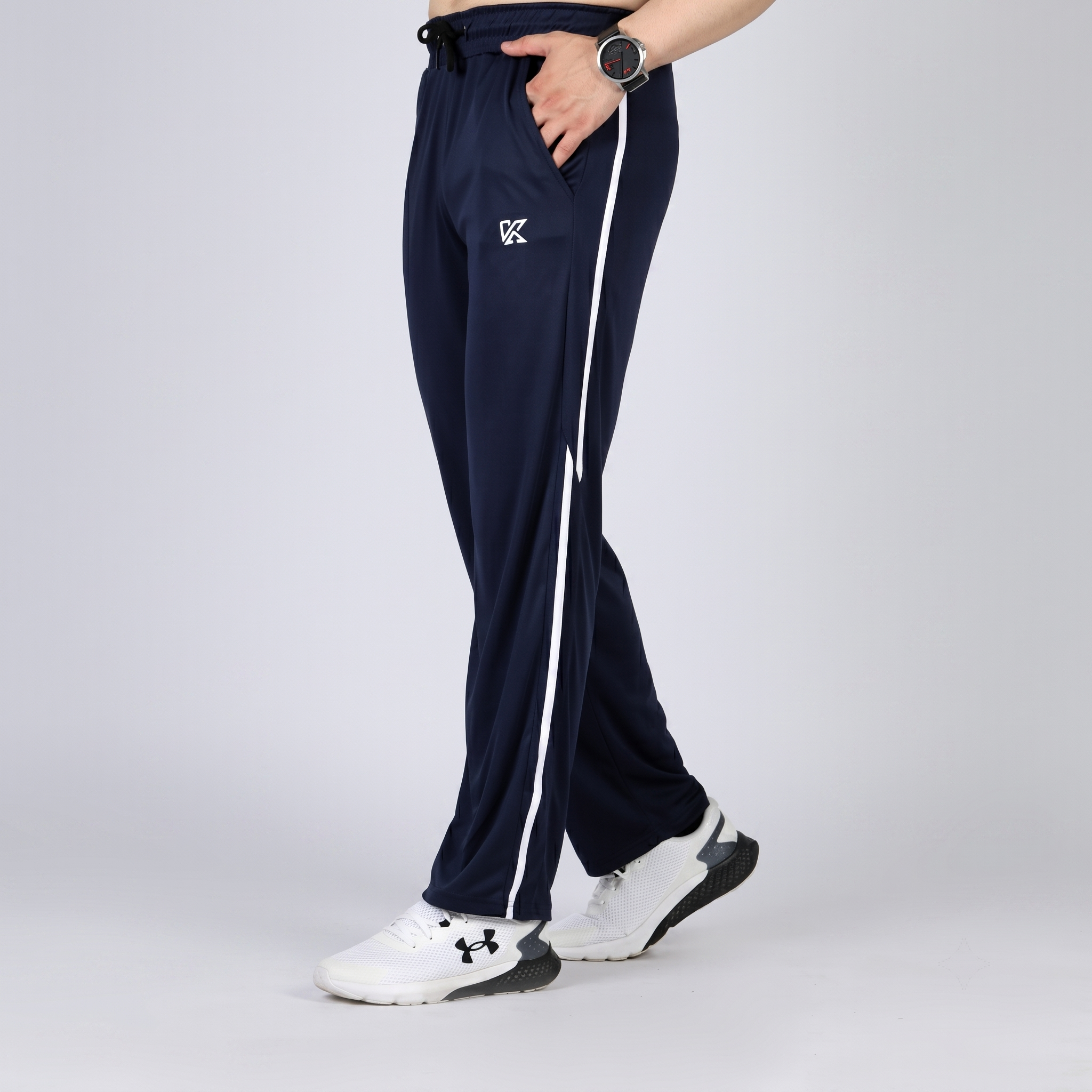 Barely Blue Baggy Trouser