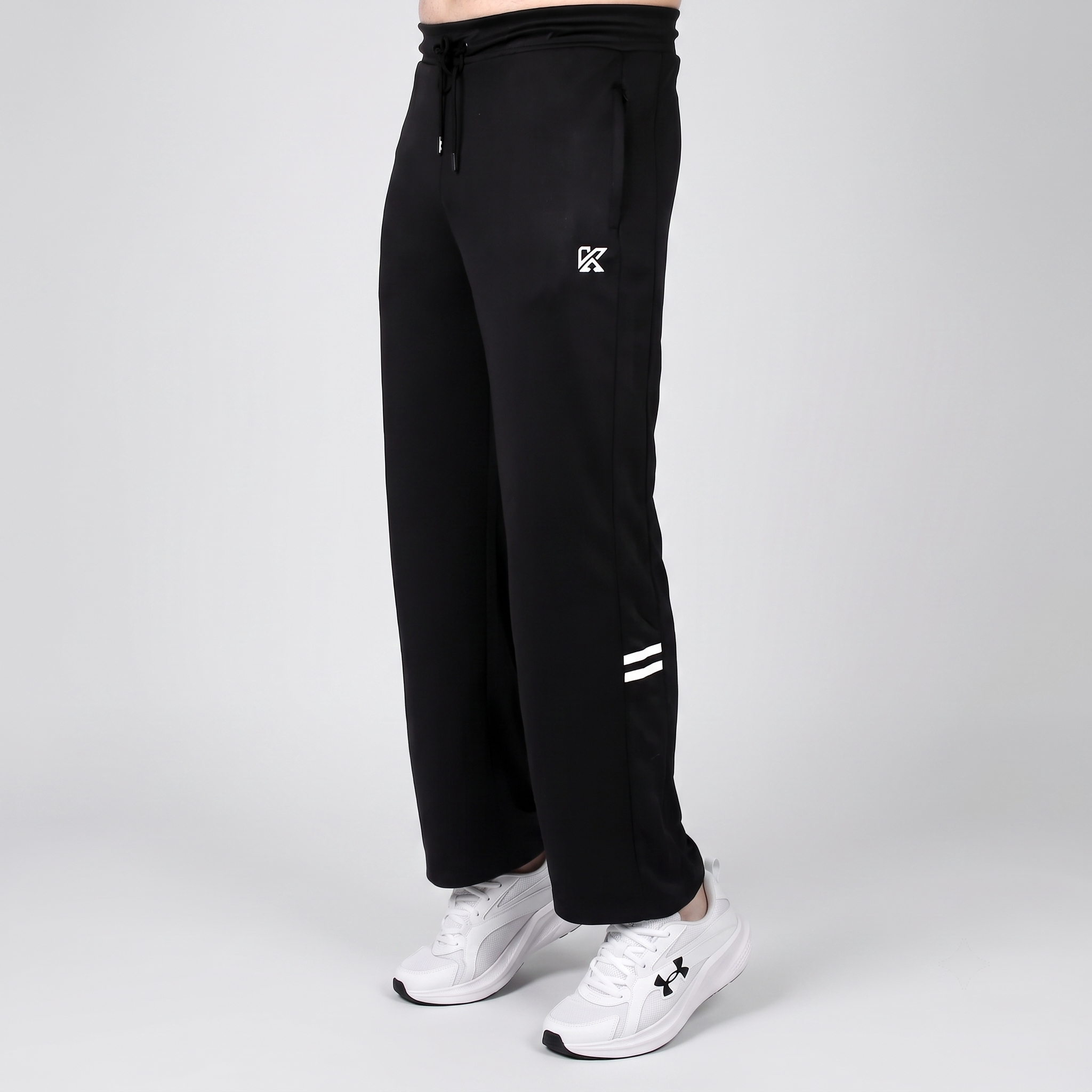 Glamor Black Baggy Trouser