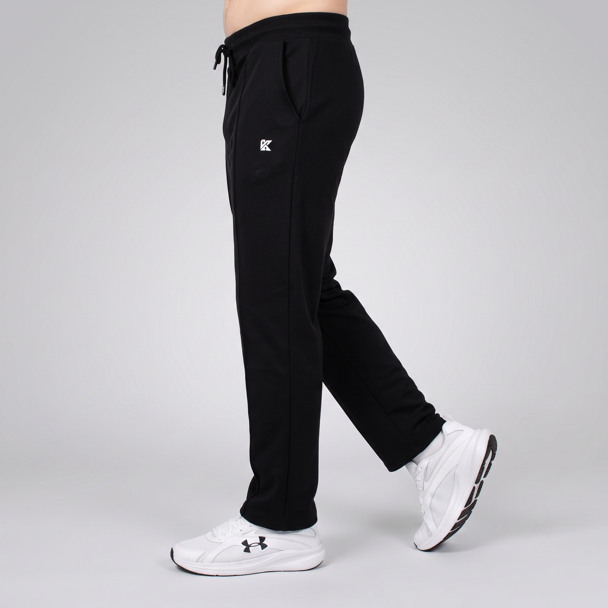 Farer black baggy Trouser