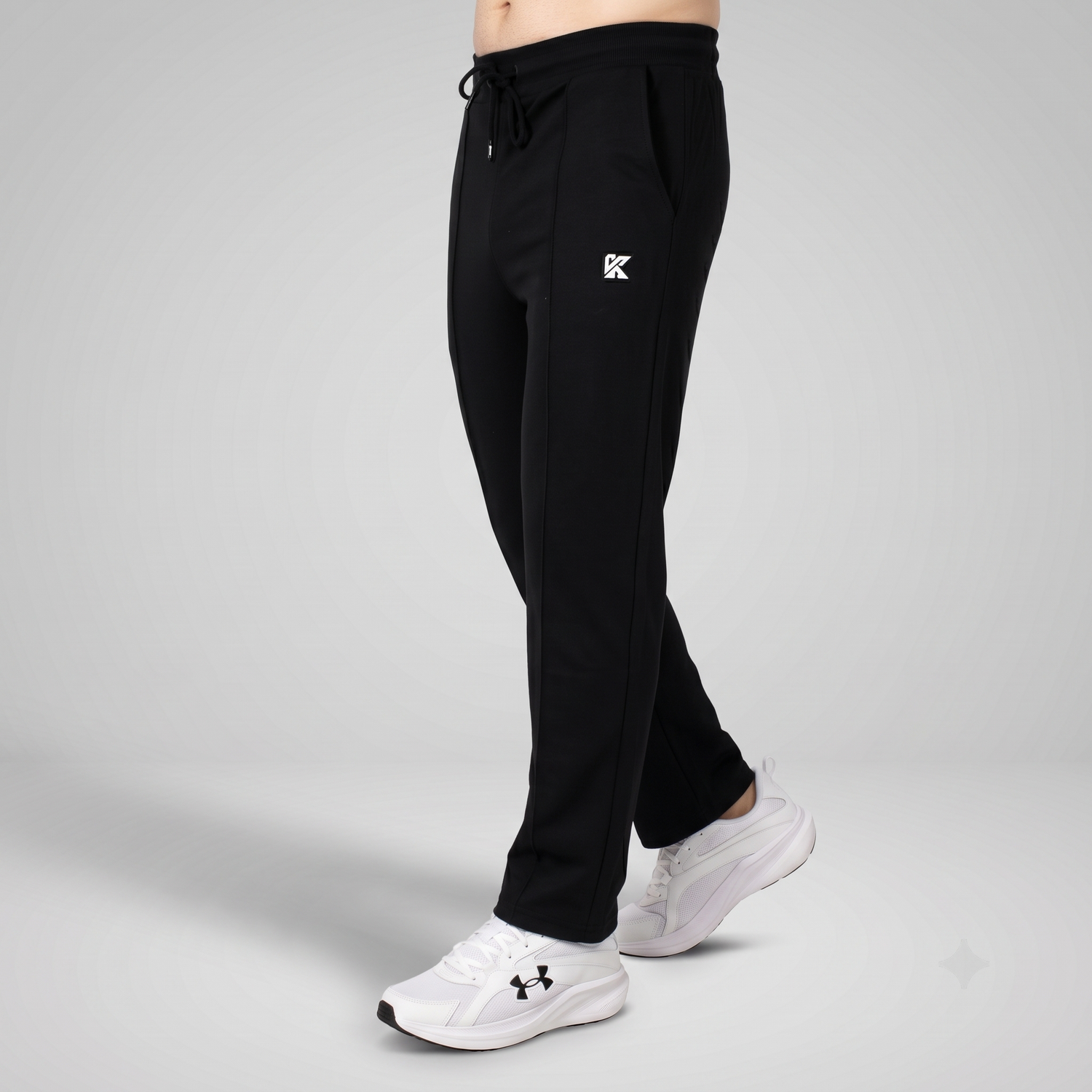 Farer black baggy Trouser