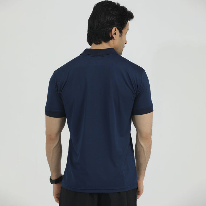 Hybrid Blue DRI-FIT Polo Shirt - Konfor