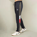 Vigorous blue and gray panal dri fit trouser for man by konfor For Men