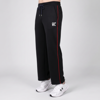 GlamGrid Black Baggy Trouser