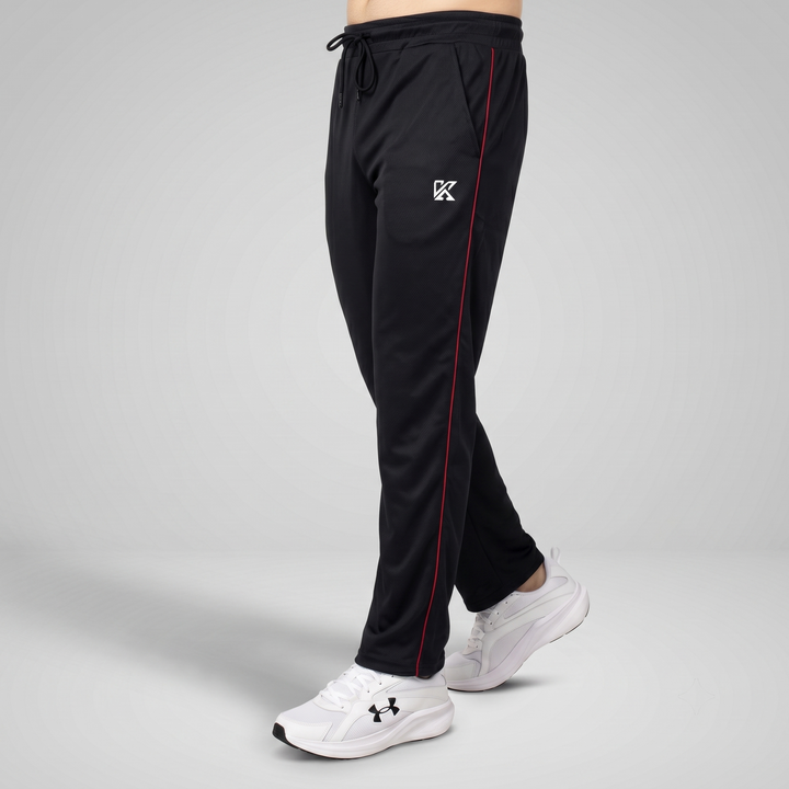 GlamGrid Black Baggy Trouser