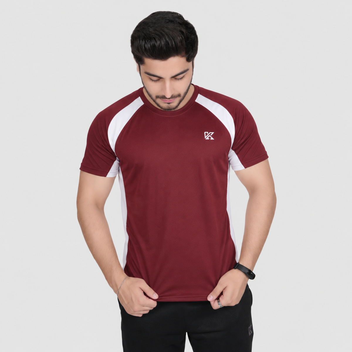 Tennis Mehroon T-Shirt