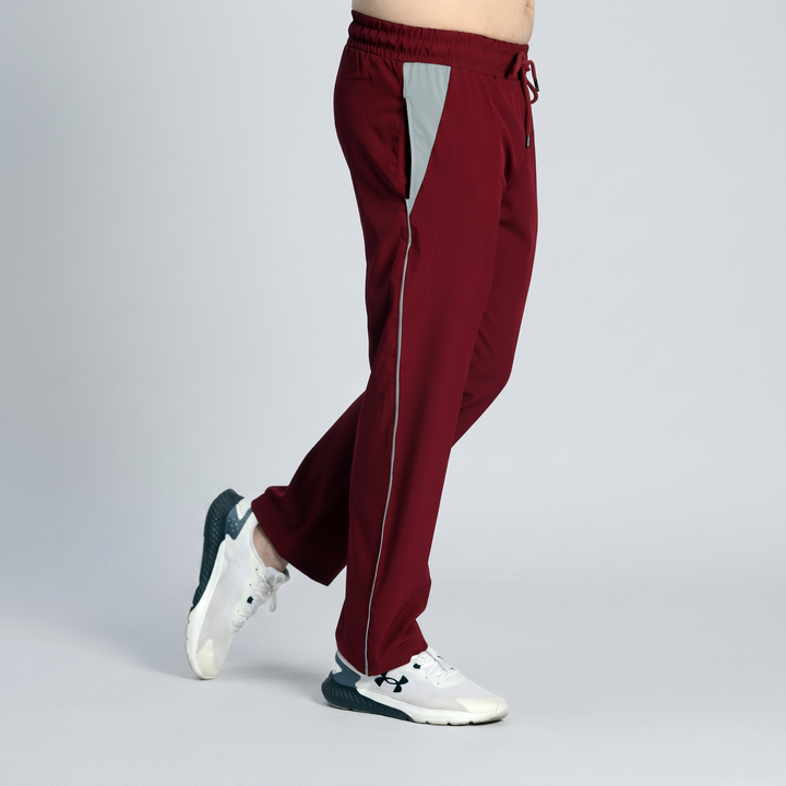 Velocity Mehroon Strech-Micro Baggy Trouser 3.0