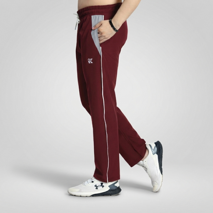 Velocity Mehroon Strech-Micro Baggy Trouser 3.0