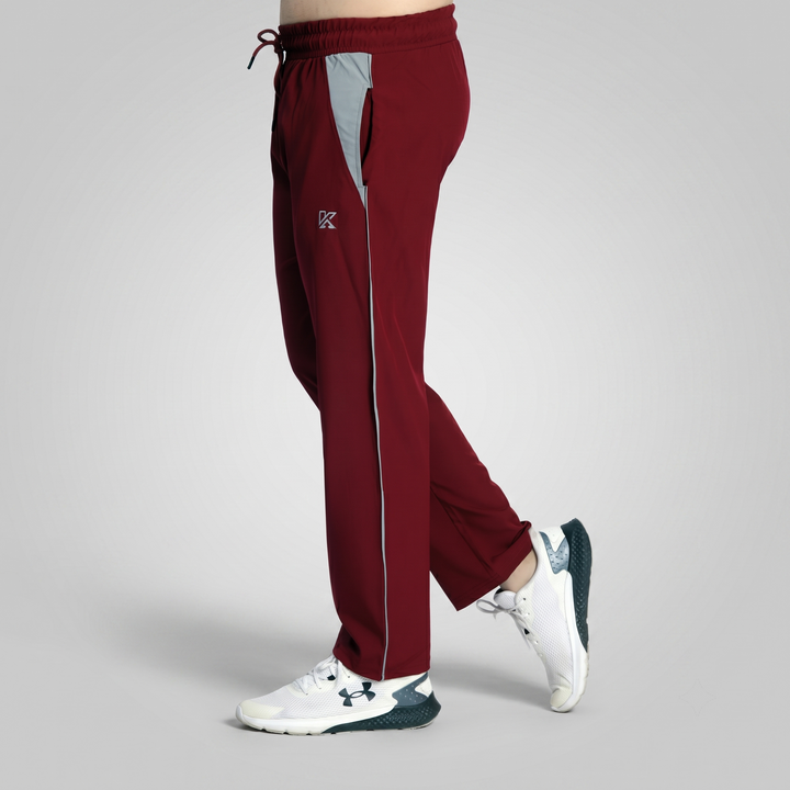 Velocity Mehroon Strech-Micro Baggy Trouser 3.0