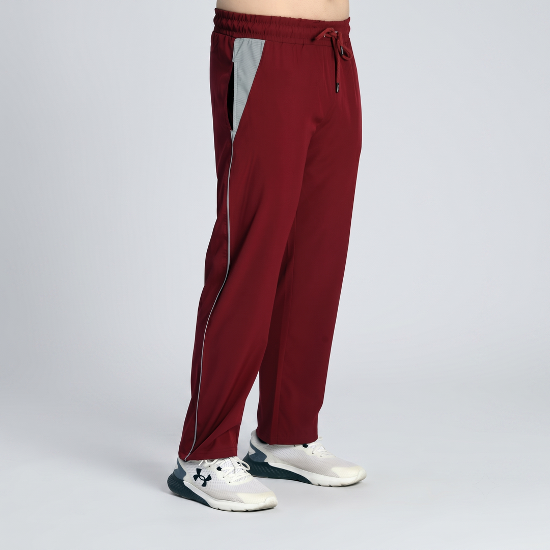 Velocity Mehroon Strech-Micro Baggy Trouser 3.0