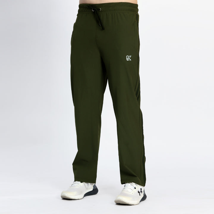 Endure Olive Micro Stretch Trouser For Men
