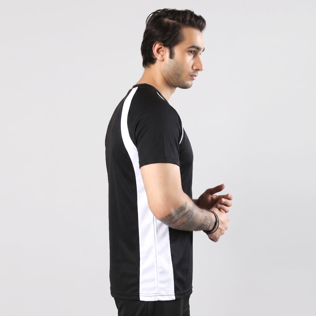 Tennis Black T-Shirt