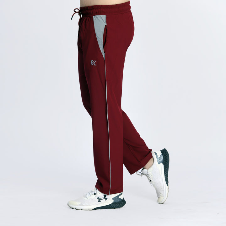 Velocity Mehroon Strech-Micro Baggy Trouser 3.0