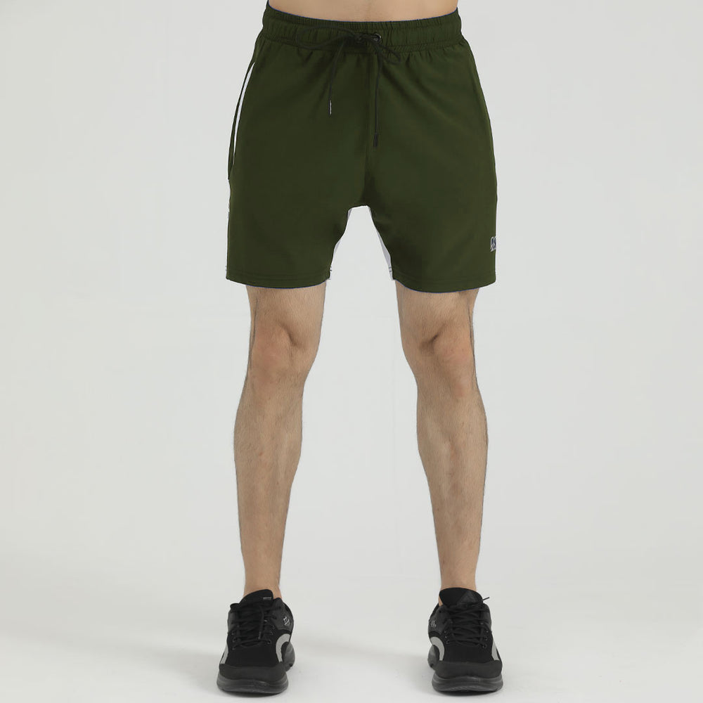 Olive Complexion Premium Micro Stretch Shorts - Konfor