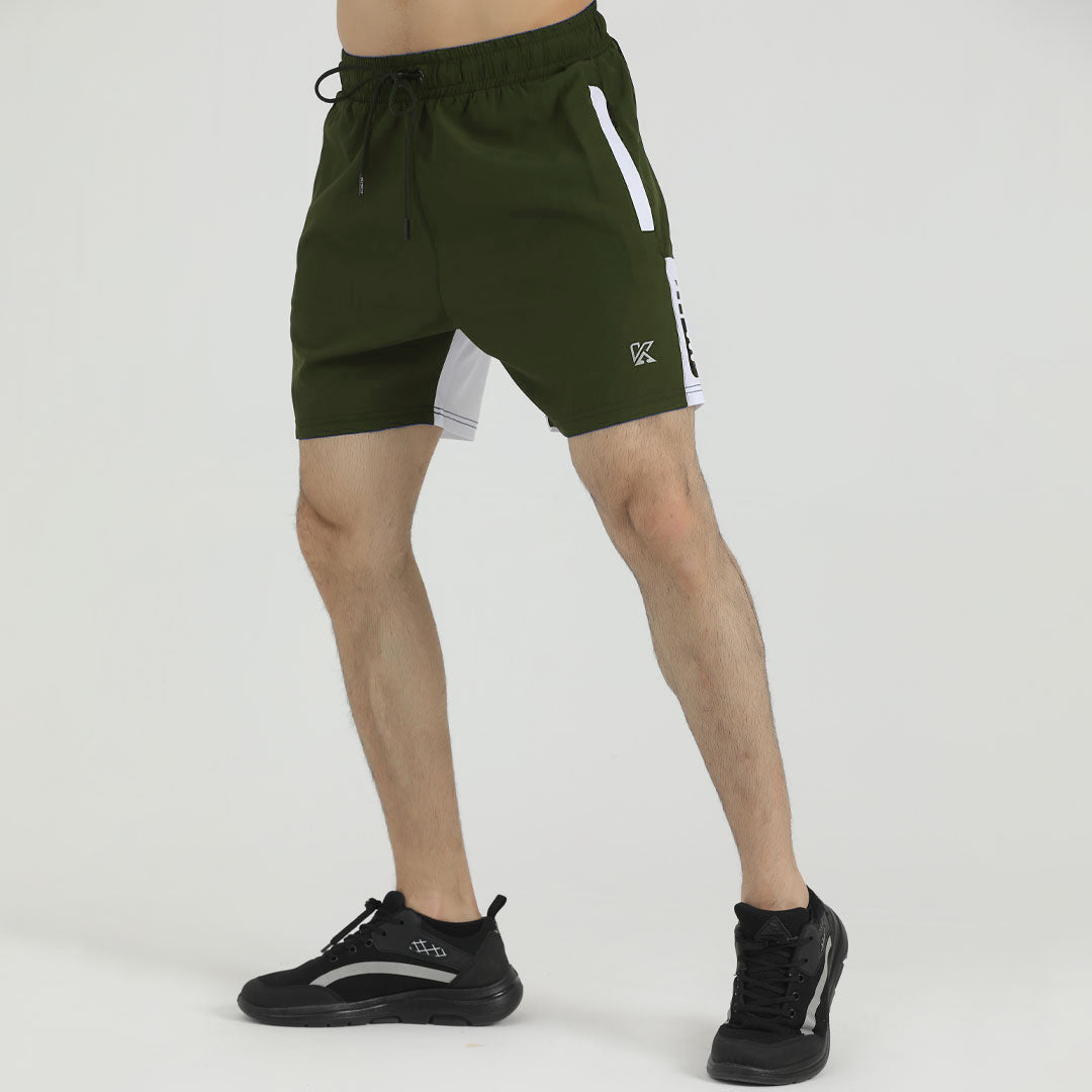 Olive Complexion Premium Micro Stretch Shorts
