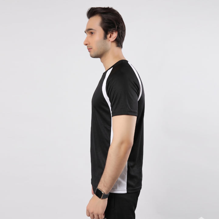 Tennis Black T-Shirt
