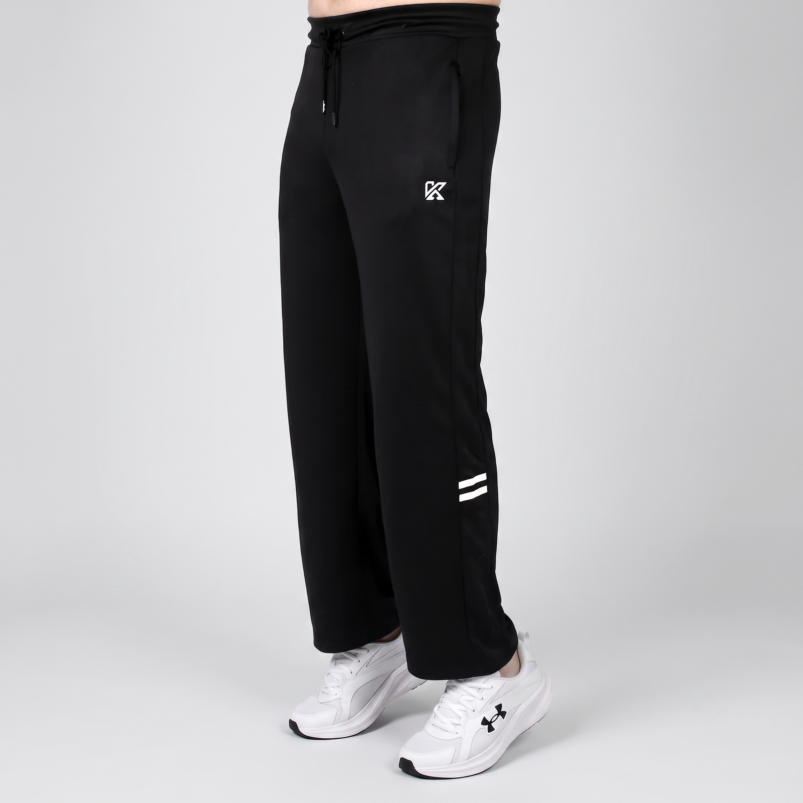 Glamor Black Baggy Trouser