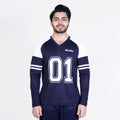 Football Sport Navy Full Sleeve T-Shirt