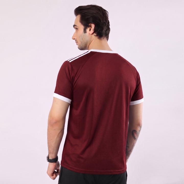 Cricket Mehroon T-Shirt