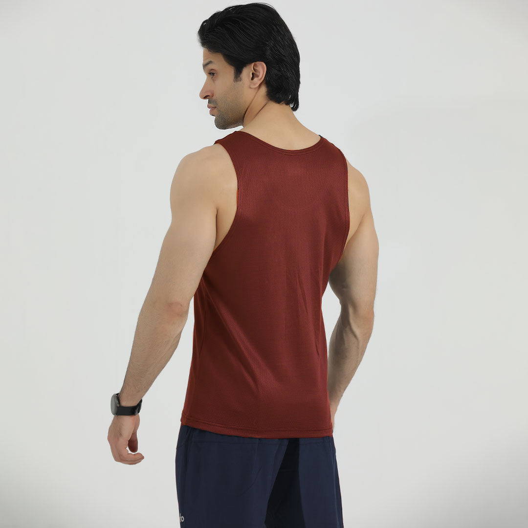 Grind Mesh Maroon TankTop