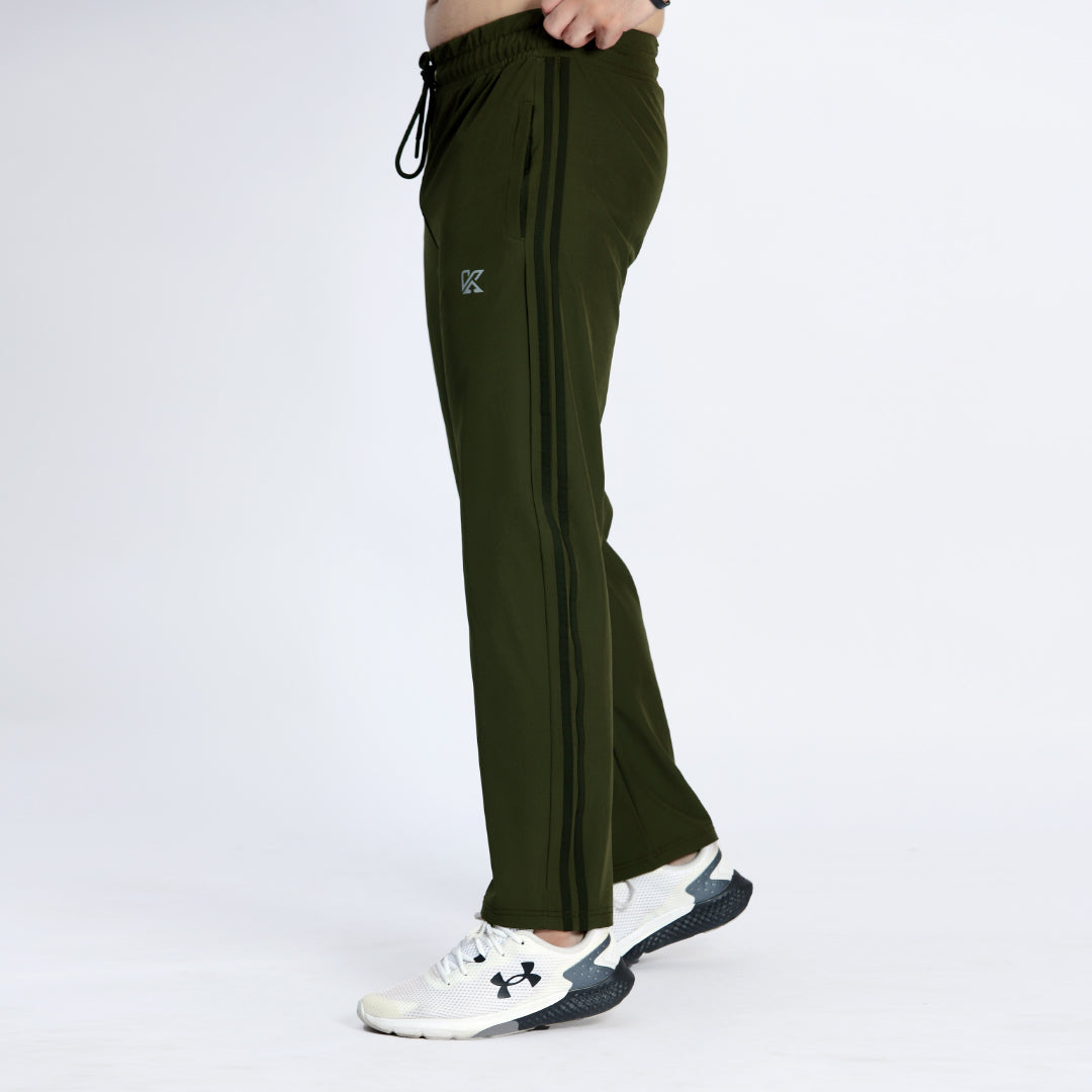 Endure Olive Micro Stretch Trouser For Men
