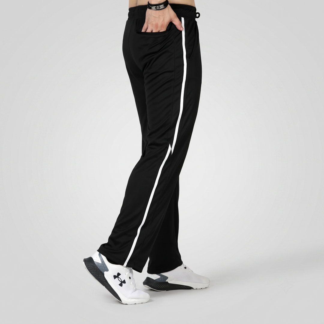 Axen Black Baggy Trouser
