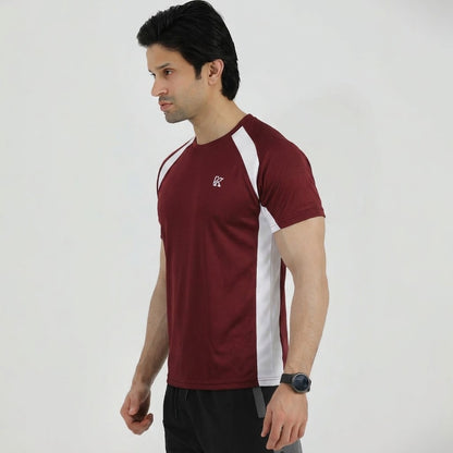 Tennis Mehroon T-Shirt