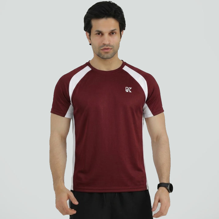 Tennis Mehroon T-Shirt