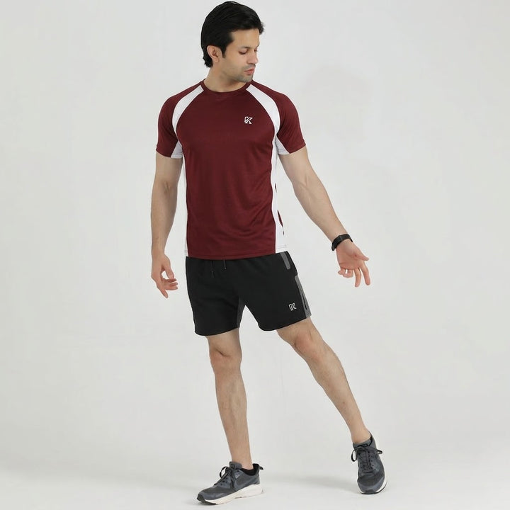 Tennis Mehroon T-Shirt