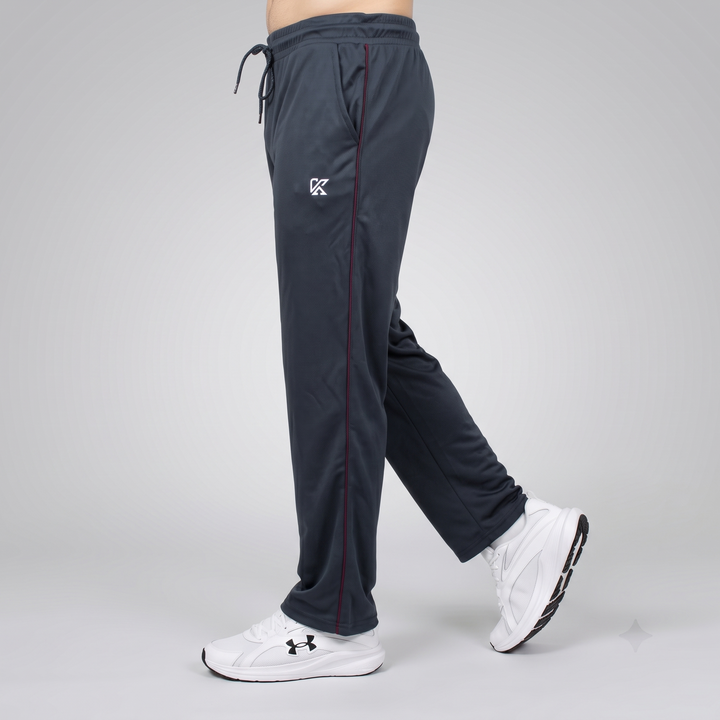 GlamGrid Grey Baggy Trousers