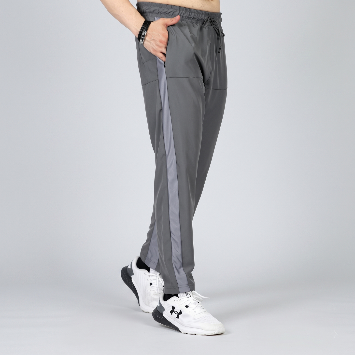 BOOTCUT BAGGY STRETCH MICRO TROUSER PANTS