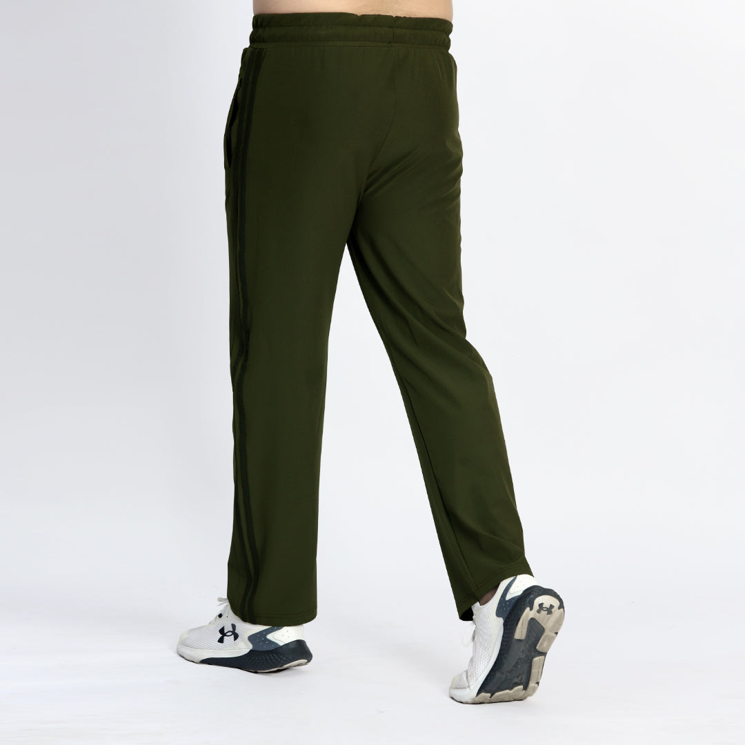Endure Olive Micro Stretch Trouser For Men
