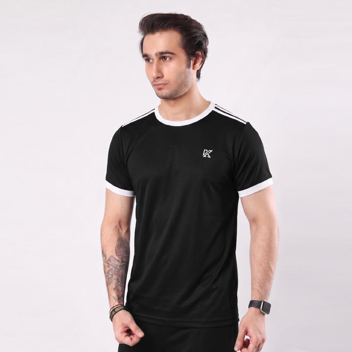 Cricket Black T-Shirt