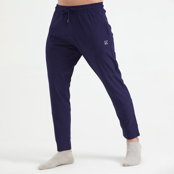 BLUE TECH-PANTS FOR MEN