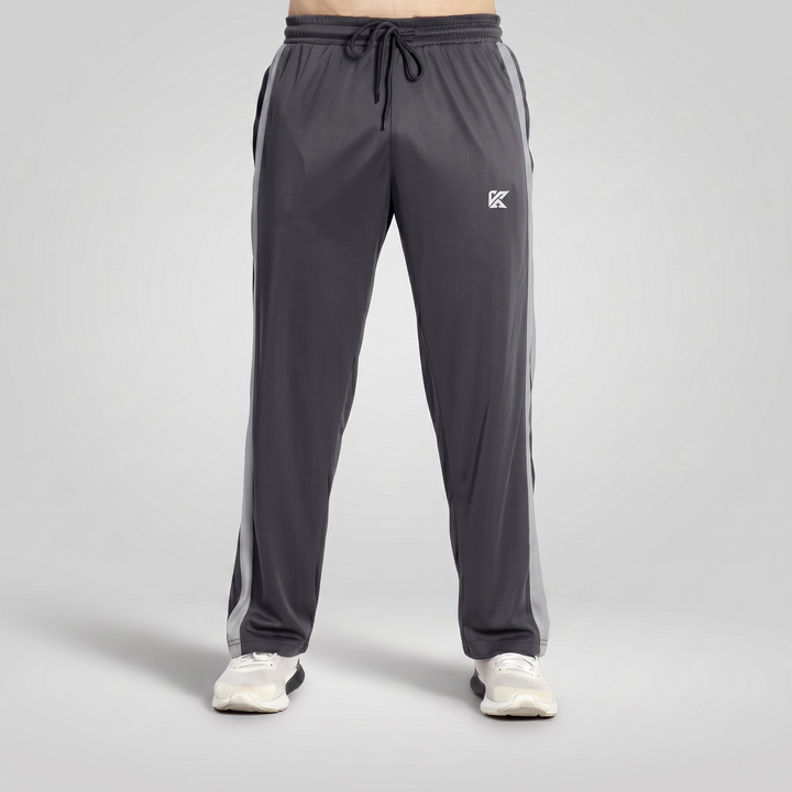 Hustle Dark Grey Baggy Trouser