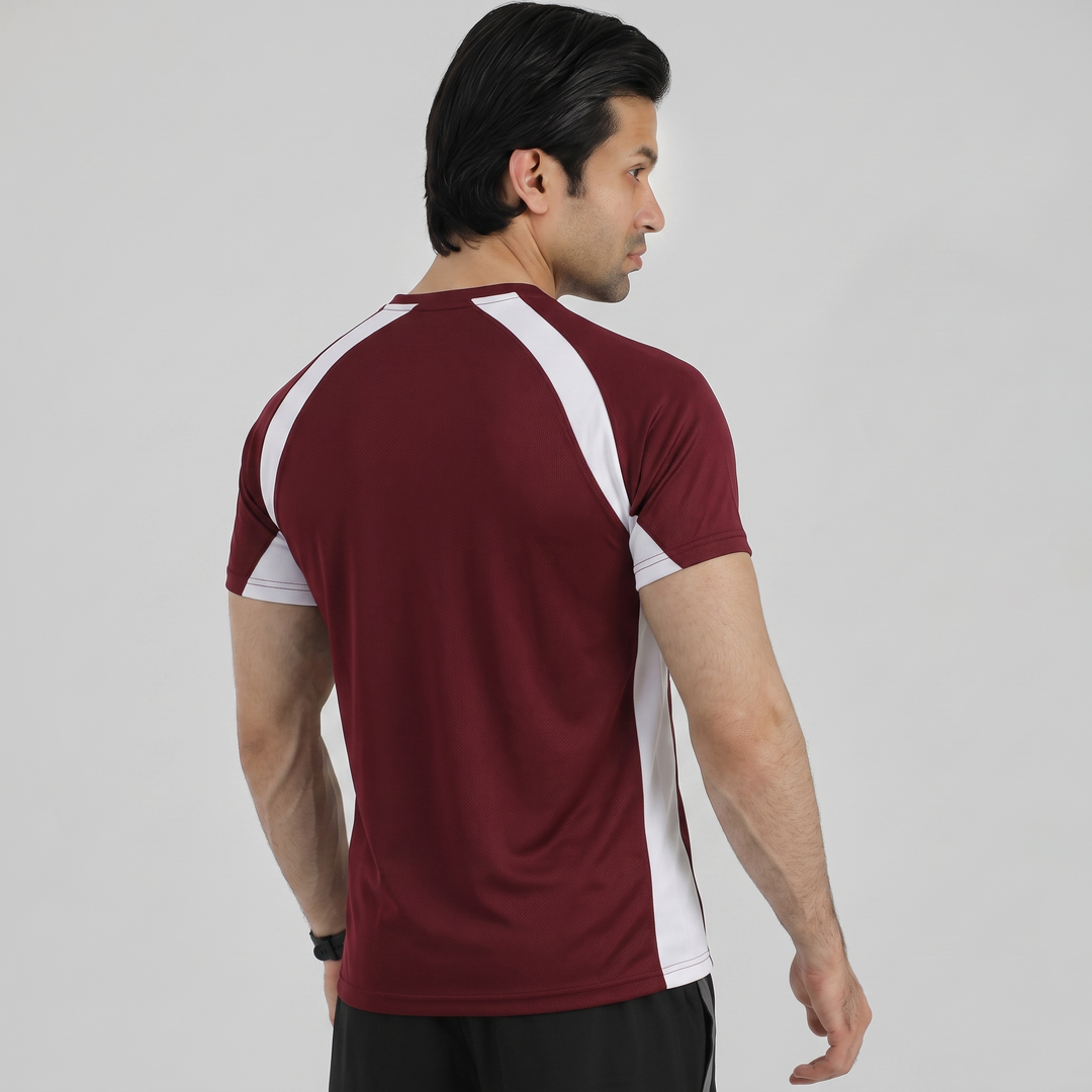 Tennis Mehroon T-Shirt
