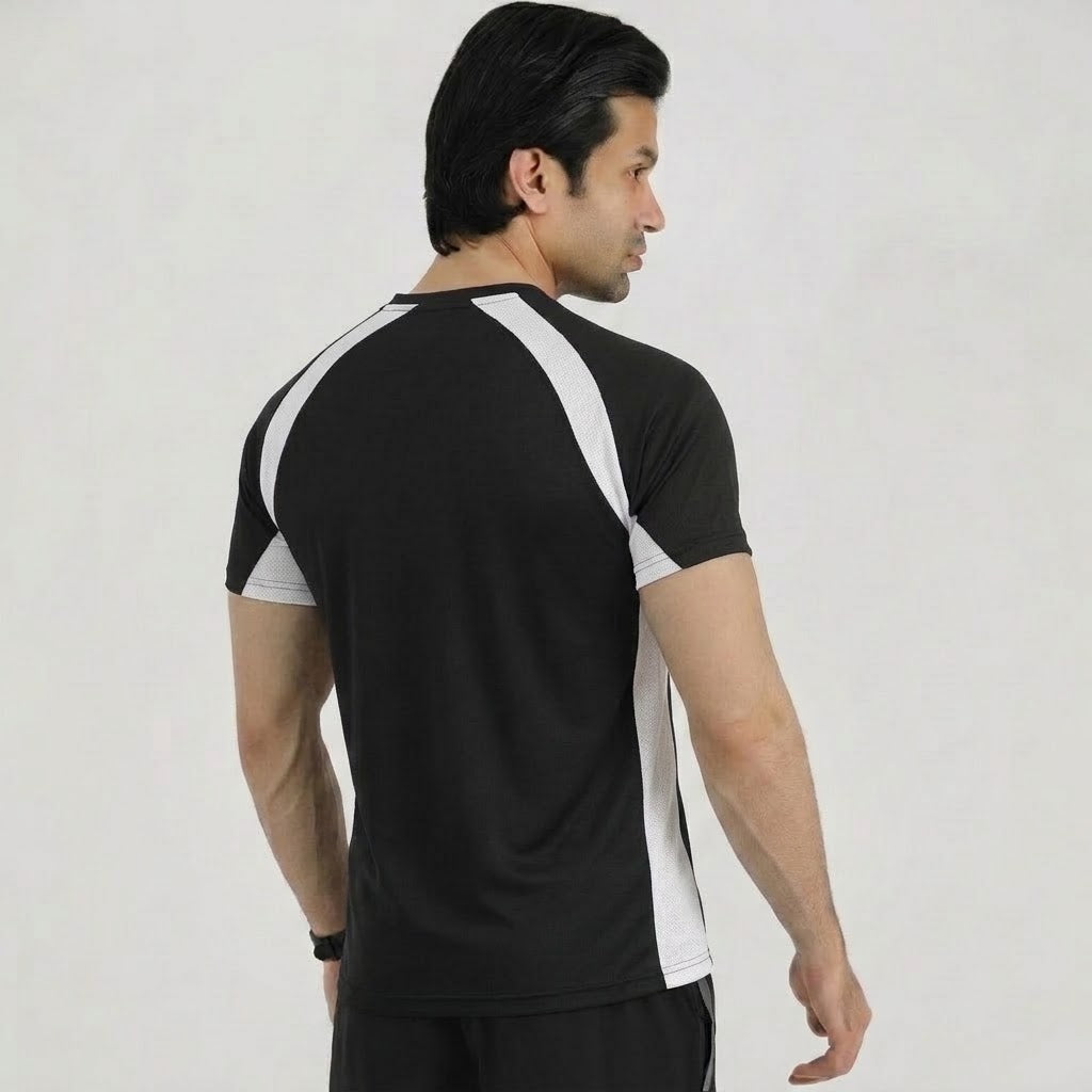 Tennis Black T-Shirt
