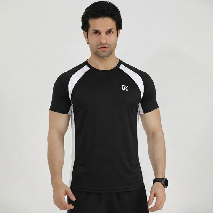 Tennis Black T-Shirt