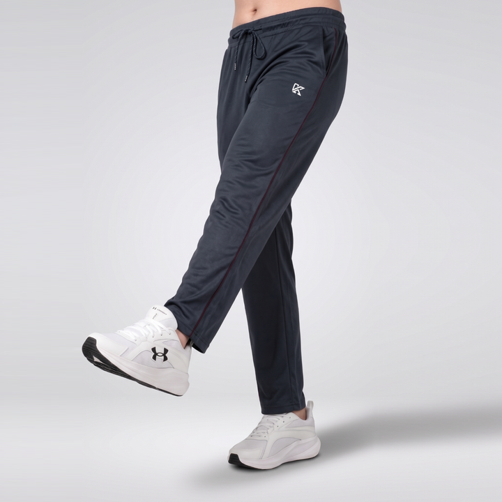 GlamGrid Grey Baggy Trousers