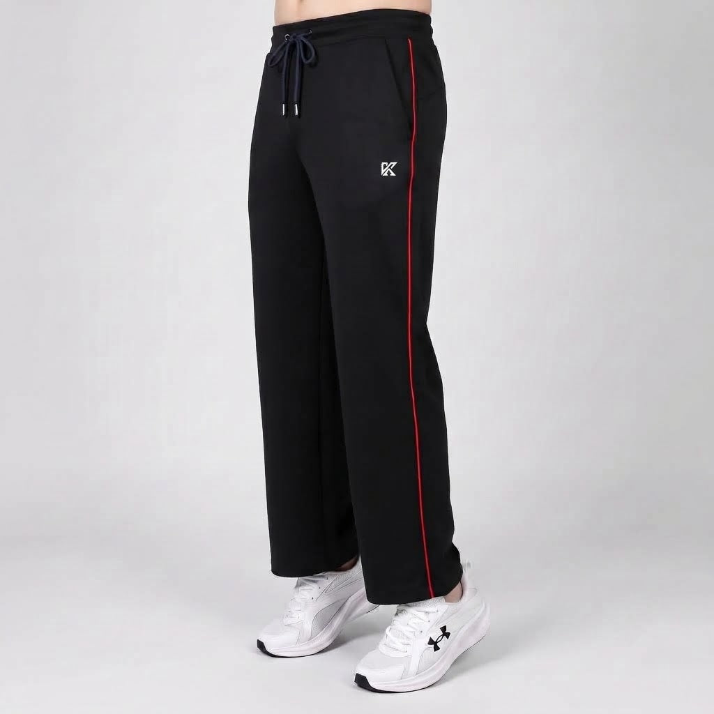 GlamGrid Black Baggy Trouser