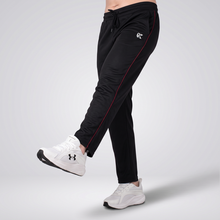 GlamGrid Black Baggy Trouser
