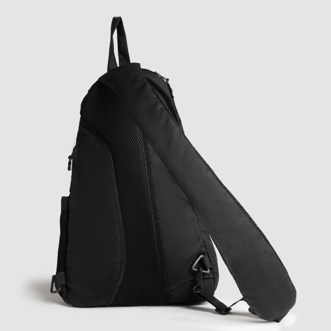 TerraTote Dynamo Black: The Ultimate Single Strap Shoulder Wonder - Konfor