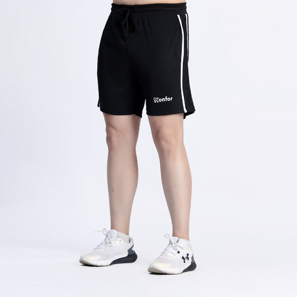 Aero Black Shorts for men – best sports and gym shorts for running and exercise