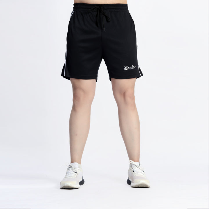 Aero Black Shorts for men – best sports and gym shorts for running and exercise