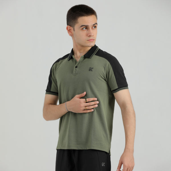 Artichoke olive green cotton for man by konfor