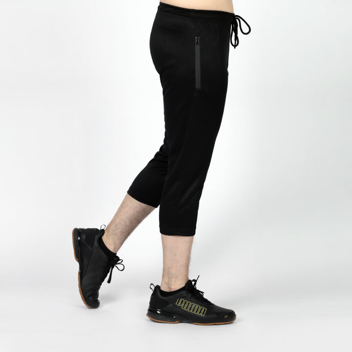 Athletrio 3-Quarter Shorts for men – stretchable sports shorts for gym training and fitness