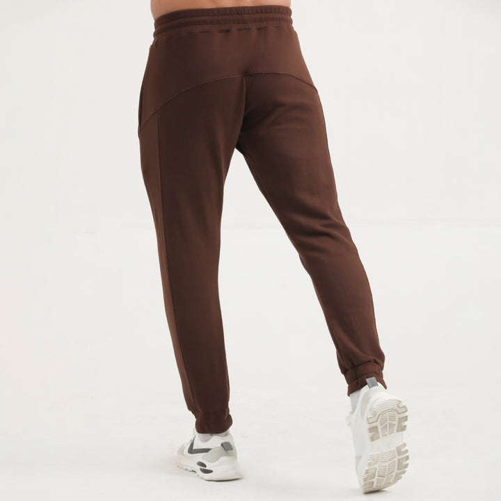 Baggy Brown terry Trouser for man by konfor  3
