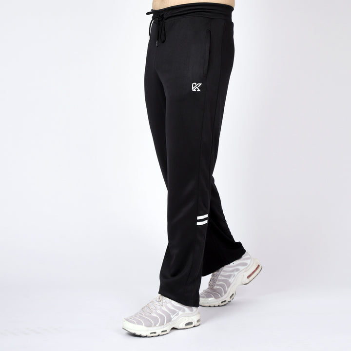 Comfortable & Stylish Black Baggy Trouser for Men with Side Zipper pockets