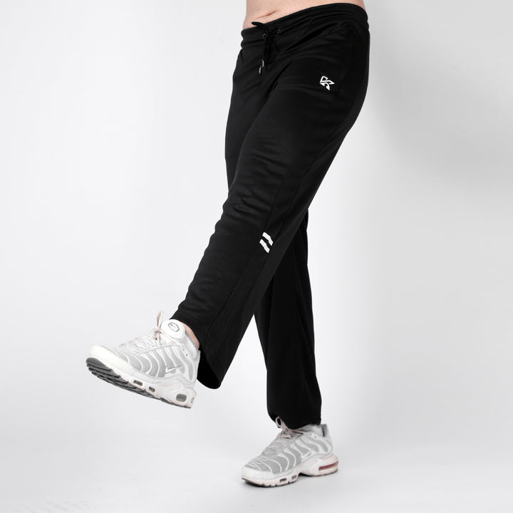 Comfortable & Stylish Black Baggy Trouser for Men with Side Zipper pockets
