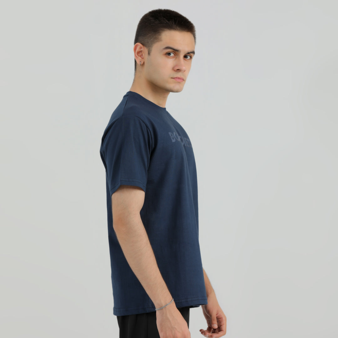 Boundless Blue OVER-SIZED T-Shirt  for man by konfor  3