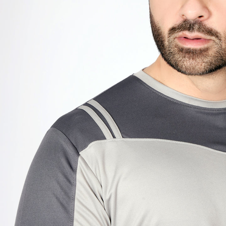 Elegance Mesh T-Shirt for men, breathable gym t-shirt.